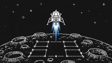 登月着陆（动作街机）游戏画面
